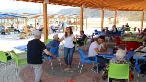 Aksaz Halk Plajında Sezon Açıldı