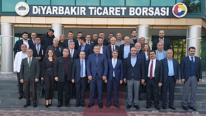 ÇANAKKALE HEYETİ HAYVANCILIK OSB İLE İLGİLİ TEKNİK HEYET ZİYARETİ İÇİN DİYARBAKIRDA