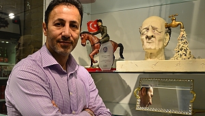 "Heykel" değil pasta yapıyorlar