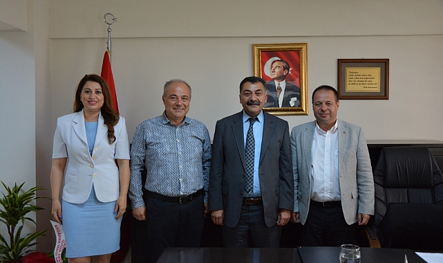 ÇANAKKALE TİCARET BORSASI’NDAN DEFTERDAR DOĞAN ADIGÜZEL’E HAYIRLI OLSUN ZİYARETİ