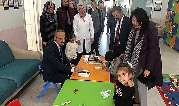 HÜSEYİN AKİF TERZİOĞLU CAMİİ 4-6 YAŞ KUR'AN KURSUNA ZİYARET