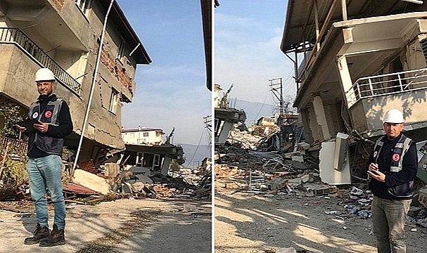 YAPI İŞLERİ VE TEKNİK DAİRE BAŞKANLIĞI, HASAR TESPİT ÇALIŞMALARINA DESTEK VERİYOR