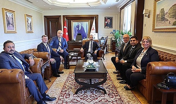 MÜSİAD ÇANAKKALE TURAN'I ZİYARET ETTİ