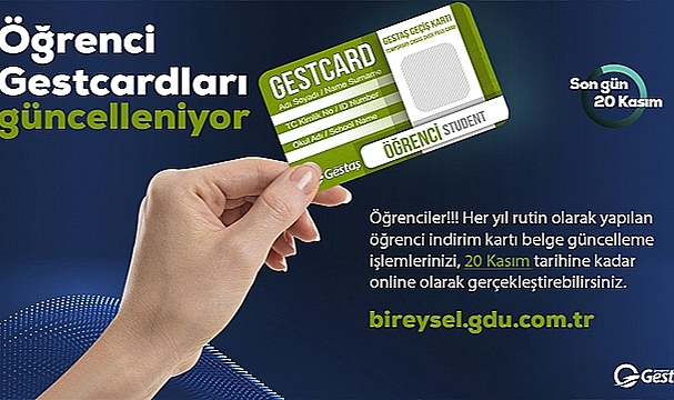 ÖĞRENCİ KARTLARI GÜNCELLENİYOR