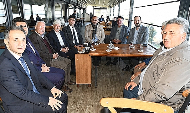 BAŞKAN EYÜP YILMAZ GİRİŞİMCİLER İLE BULUŞTU