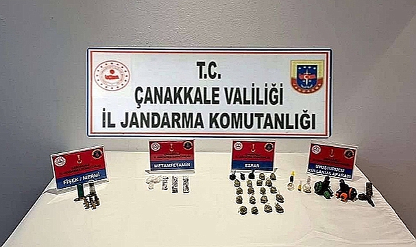ÇANAKKALE'DE UYUŞTURUCU OPERASYONU!