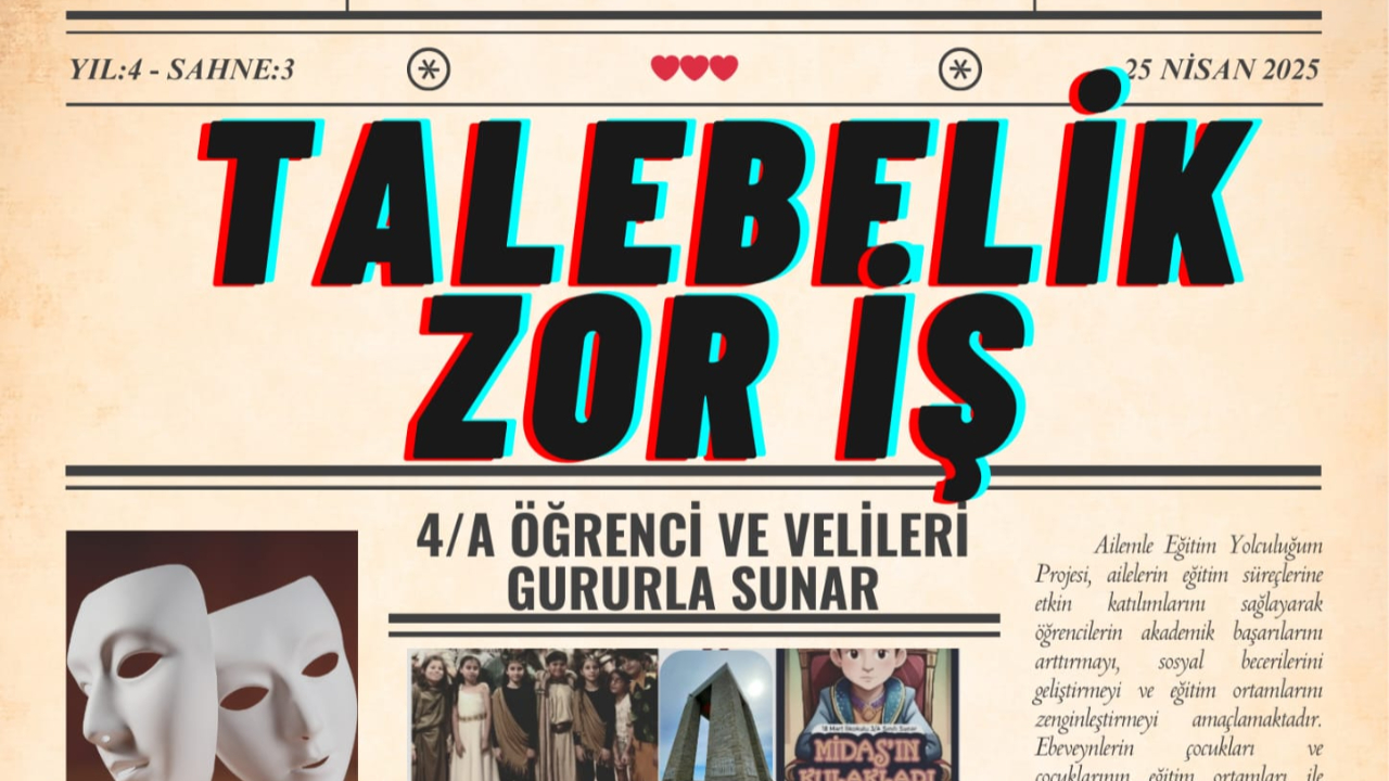 "Talebelik Zor İş" Tiyatro Oyunu Seyirciyle Buluşuyor