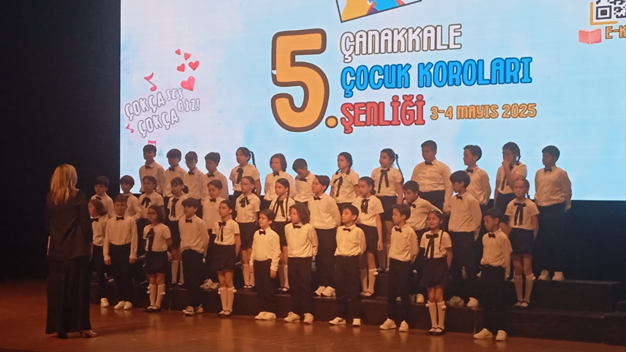 18 Mart İlkokulu 4-A Sınıf Korosu’ndan Bir İlk