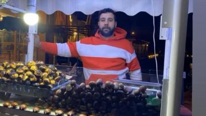 Dededen Toruna Kestane Kebabı Geleneği Sürdürülüyor