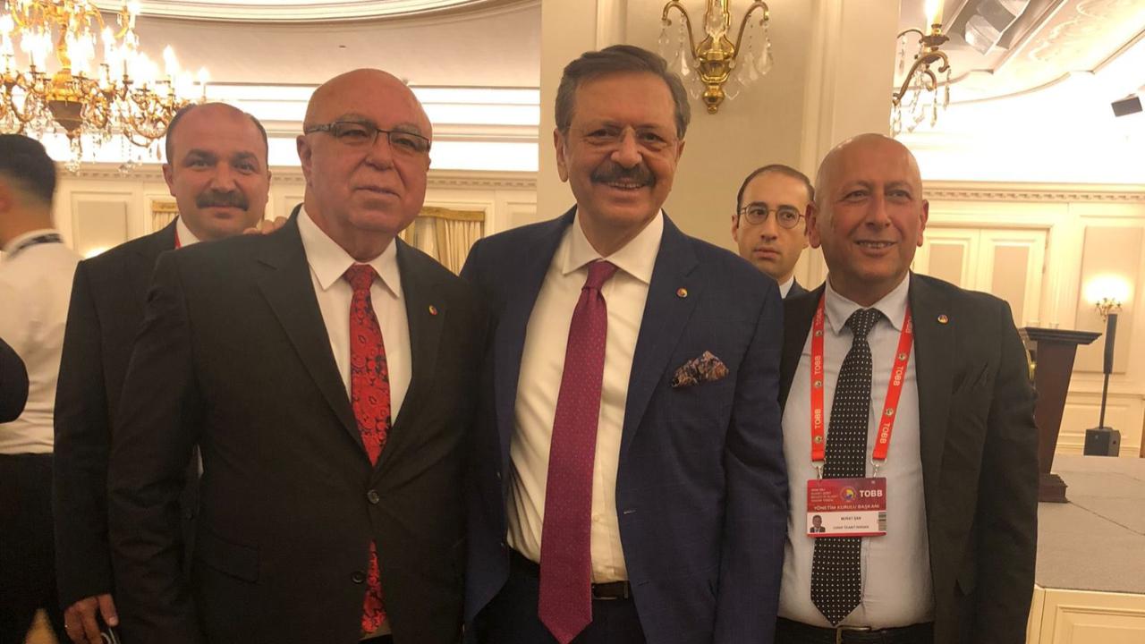 BAŞKAN ABDULLAH DENİZ, CUMHURBAŞKANI ERDOĞAN’IN TEŞRİFLERİYLE DÜZENLENEN HİZMET ŞEREF BELGESİ TÖRENİNE KATILDI
