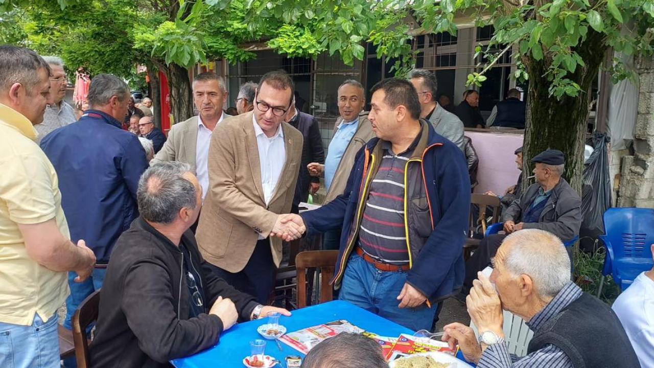 Rıdvan Uz ve İYİ Parti Heyeti Kocayayla Köy Hayrına Katıldı