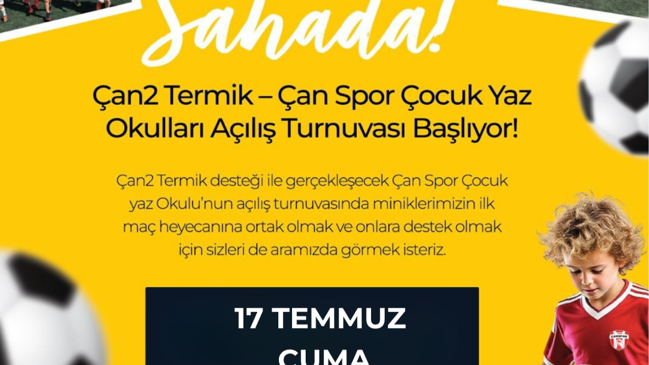 Çan2 Termik’ten 4. yılında da geleceğin sporcularına güçlü destek