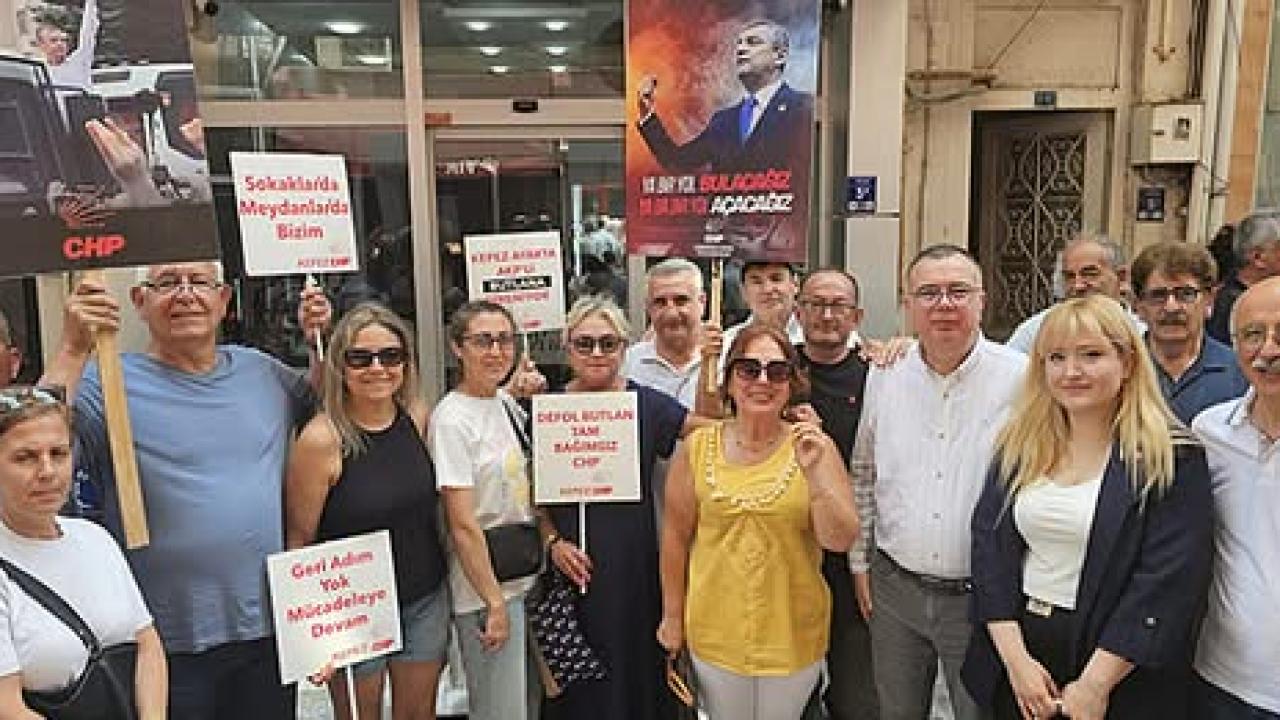 CHP KEPEZ BELDE ÖRGÜTÜ'NDEN ÇANAKKALE İL ÖRGÜTÜNE DESTEK